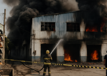 China: un devastador incendio en una fábrica de calzado dejó al menos 28 muertos