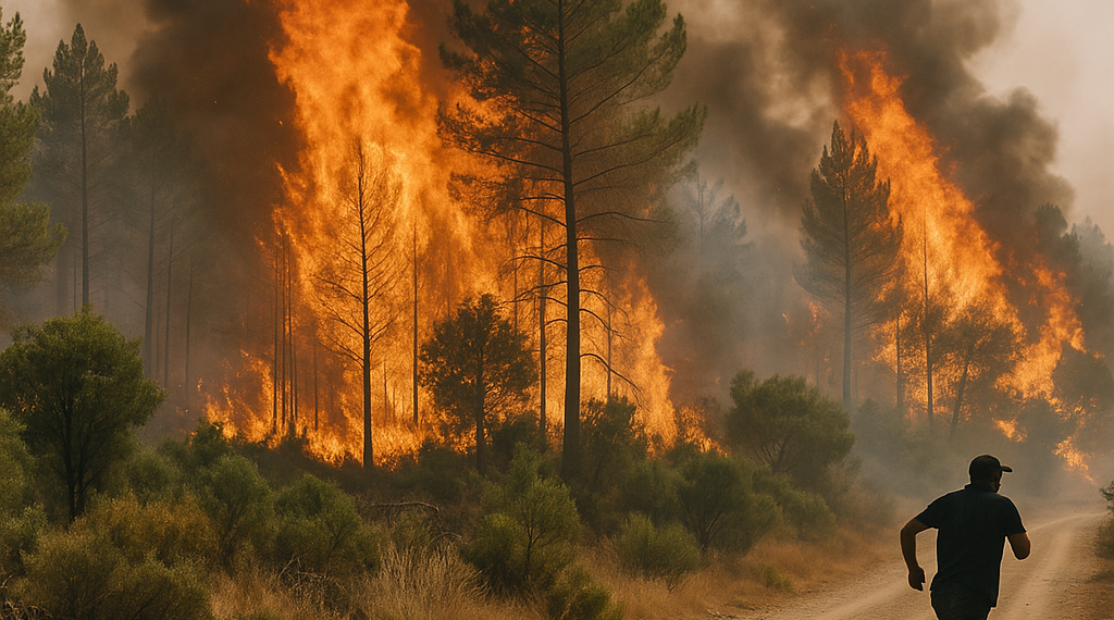 Arde Europa con más de 320 mil evacuados por incendios