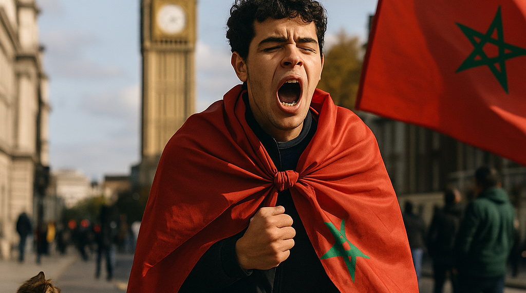 Enfurecen en Londres por derrota de Marruecos ante Francia