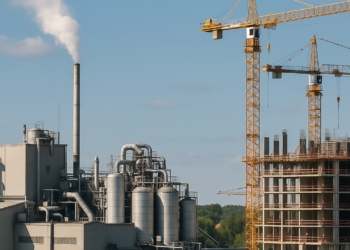Actividad industrial regresa a terreno negativo en mayo; construcción marca el ritmo