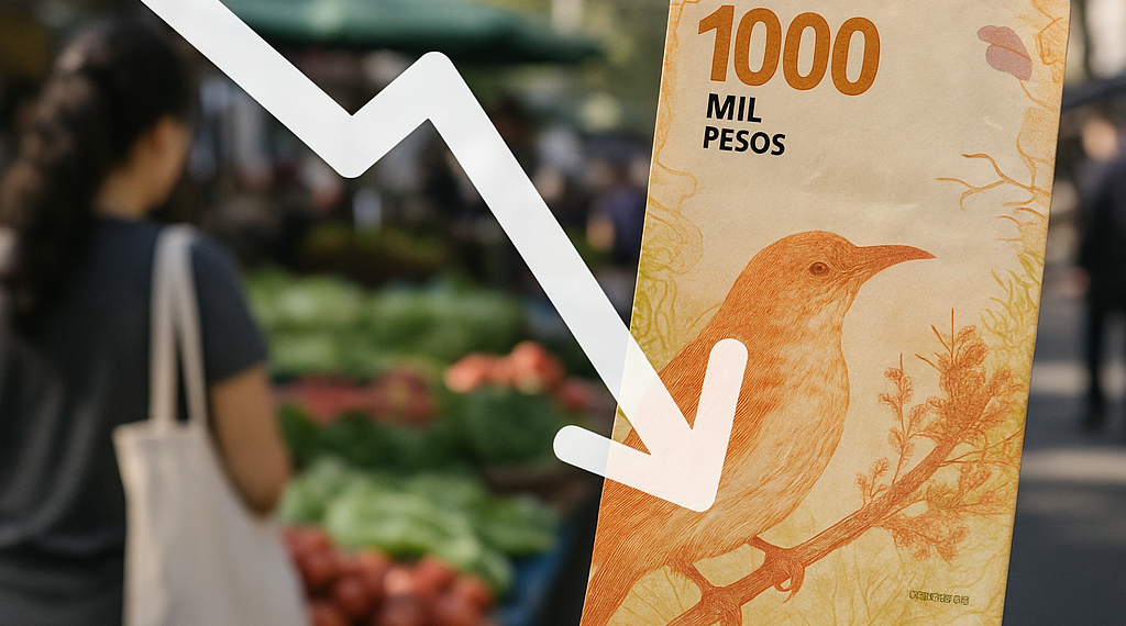 Inflación argentina perforaría piso del 2%