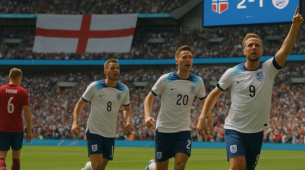 Inglaterra avanza a semifinales del Mundial 2026 tras vencer 2-1 a la Noruega de Haaland