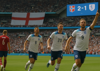 Inglaterra avanza a semifinales del Mundial 2026 tras vencer 2-1 a la Noruega de Haaland