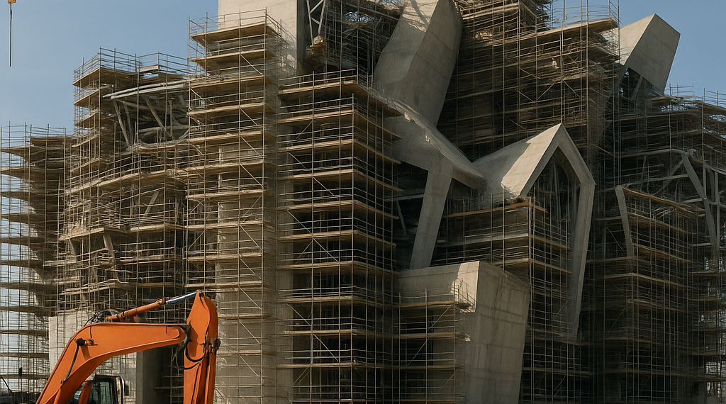 Construction Begins On Frank Gehry’s Final Building, A Performing Arts Center In Abu Dhabi