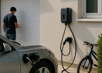 Guía para instalar un cargador residencial para vehículos electrificados