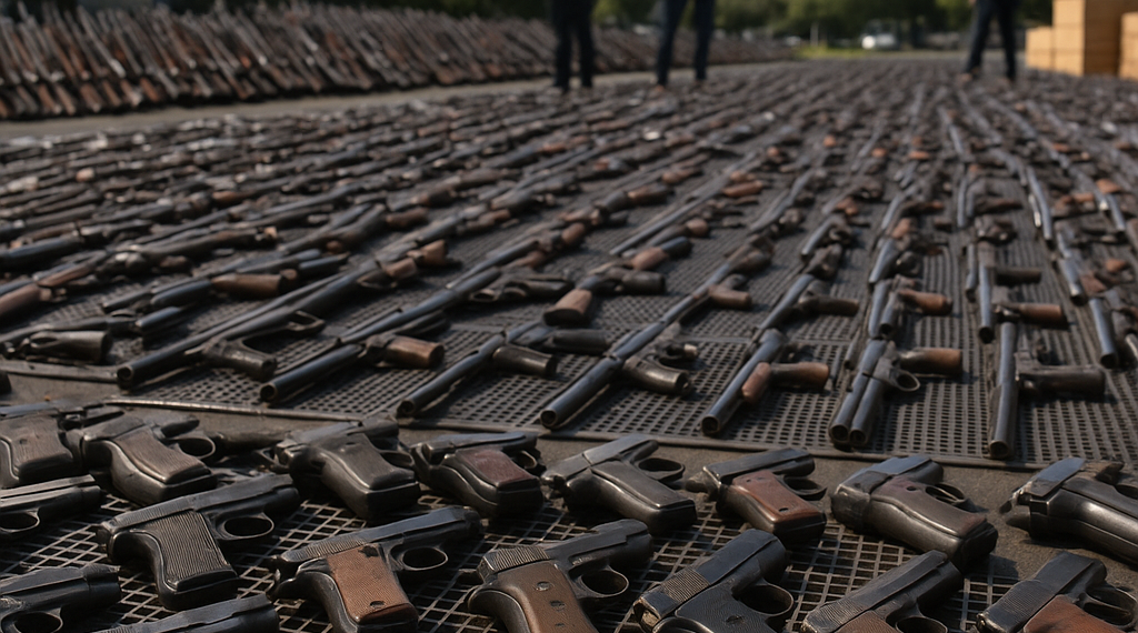 Canjean más de 11,000 armas con Sheinbaum