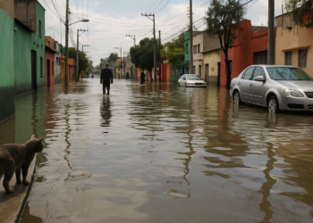 Se inunda el oriente de la CDMX tras lluvia