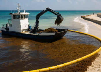 Apuestan a más barcos y barreras para evitar sargazo en QR