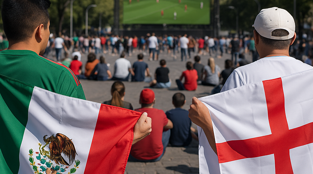Exhortan a celebrar con responsabilidad el partido México-Inglaterra