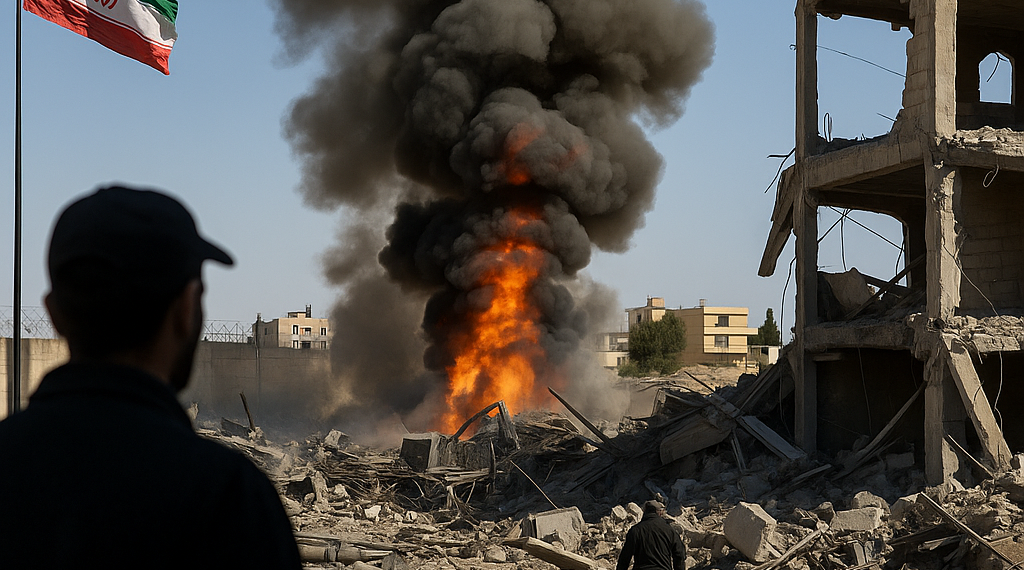 El régimen de Irán dijo que atacó un centro de mando “del enemigo” en Siria