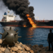 Afirma Irán que dos petroleros explotaron por minas en Ormuz