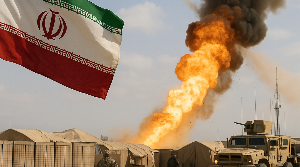 El régimen de Irán lanzó ataques contra bases militares de Estados Unidos en Jordania, Bahréin y Kuwait