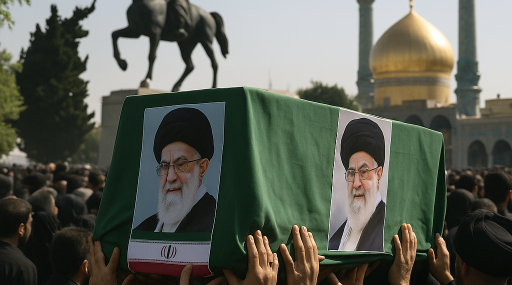Irán despide a Jamenei con funerales masivos y fuerte seguridad en Teherán