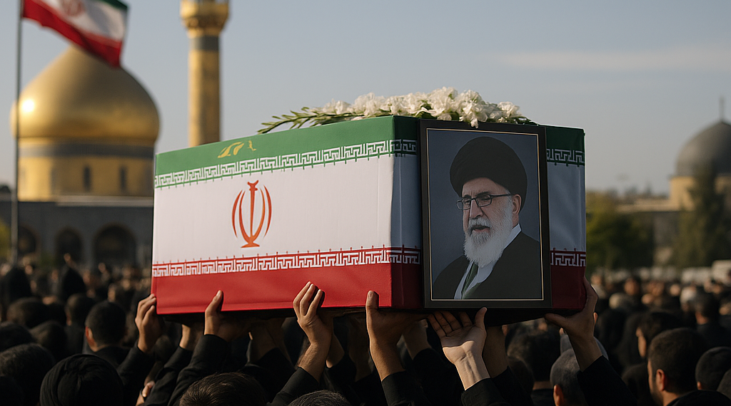 El régimen de Irán enterró a Ali Khamenei tras la nueva escalada de enfrentamientos con Estados Unidos
