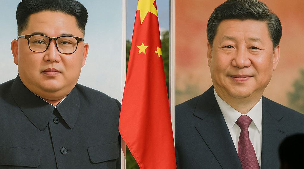 El dictador norcoreano Kim Jong-un prometió estrechar lazos con Xi Jinping en el marco del 105 aniversario del Partido Comunista chino