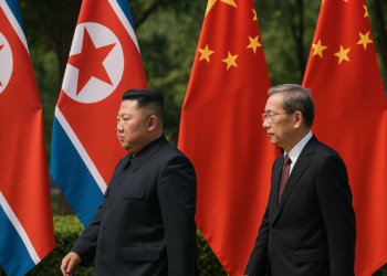 El dictador norcoreano Kim Jong-un se reunió con el principal ideólogo de Xi Jinping en Pyonyang para reforzar las relaciones bilaterales