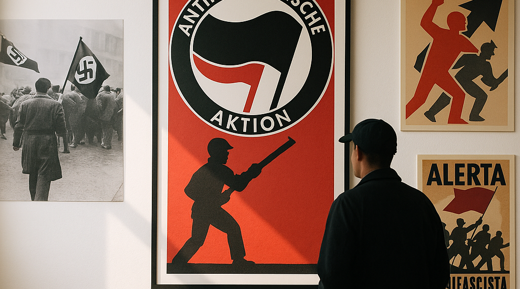 The Original Antifa Fought Nazis. This Art Exhibition Asks What’s Next
