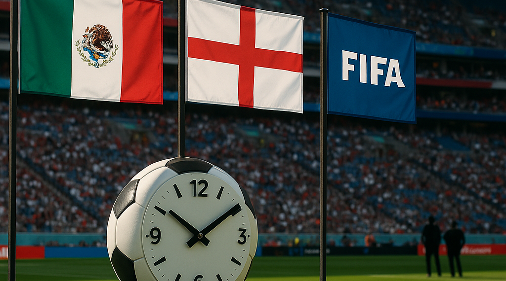 La FIFA recula: México e Inglaterra frenan el cambio de horario del Mundial