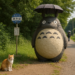 Screenshot from the animated film My Neighbor Totoro