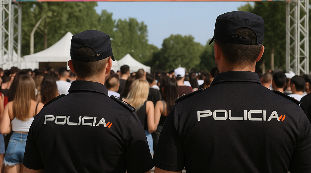 La Policía Nacional evita que los equipos de JC Reyes y Anuel AA lleguen a las manos en el Puro Latino Fest