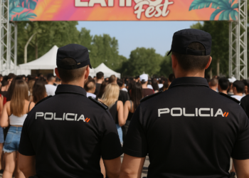 La Policía Nacional evita que los equipos de JC Reyes y Anuel AA lleguen a las manos en el Puro Latino Fest