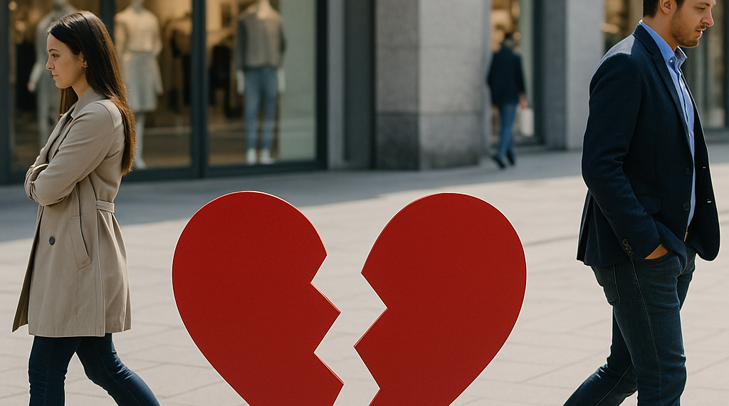 El fin de los dos amores comerciales