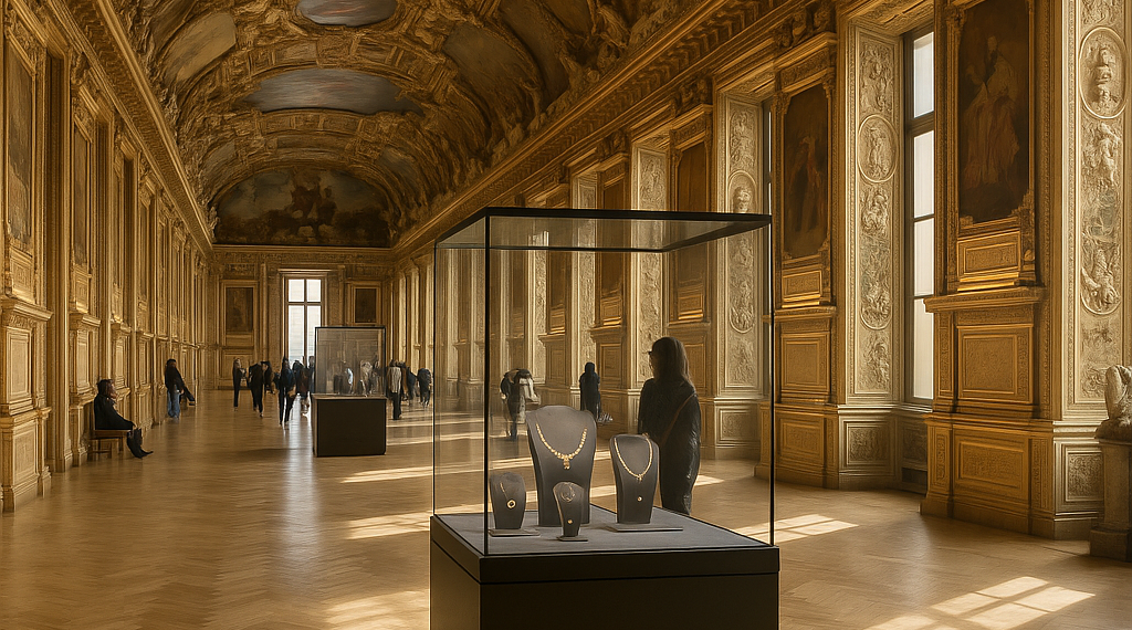 La galería Apolo del Museo del Louvre reabre nueve meses después del espectacular robo de las joyas de la Corona