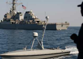 La última arma de Estados Unidos contra Irán: los drones marítimos