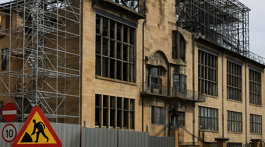 Restoration of Fire-Ravaged Glasgow School of Art May Be Too Expensive