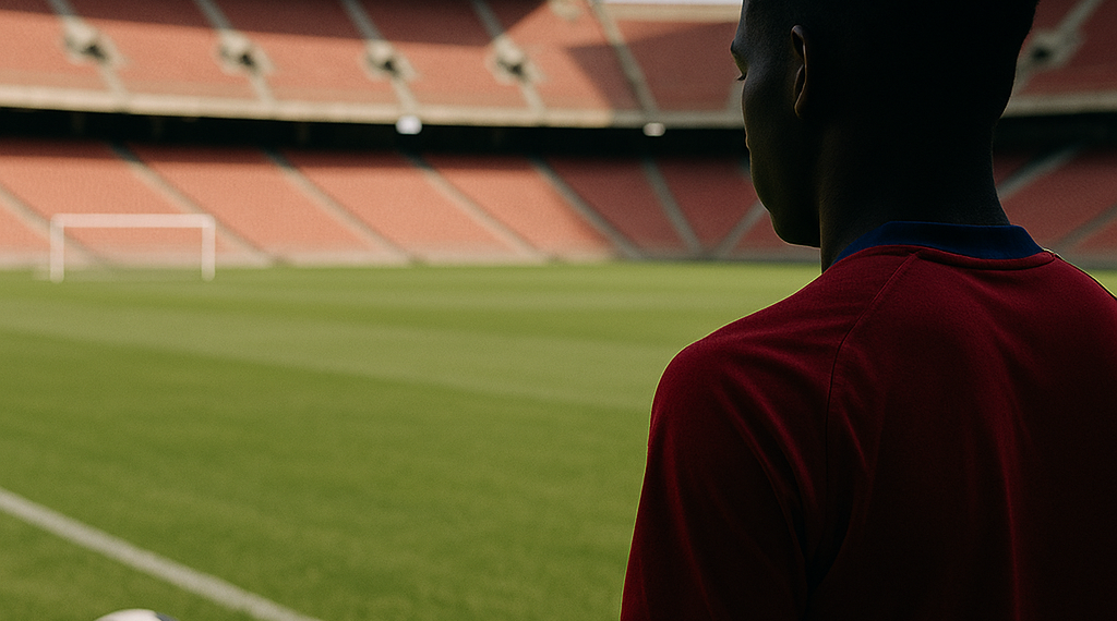 Lamine se queda sin su doble mundial