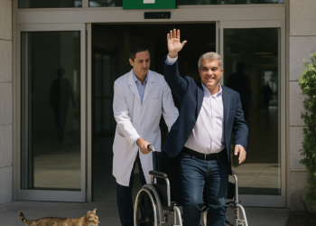 Laporta recibe el alta médica