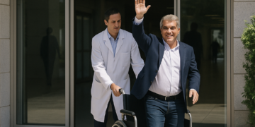 Laporta recibe el alta médica