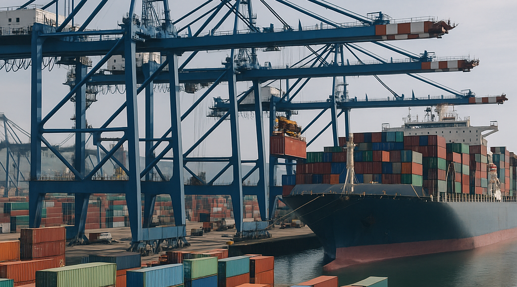 Puerto de Lázaro Cárdenas rompe récord; moviliza 15.5 millones de toneladas en primer semestre