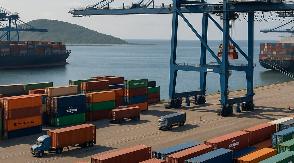 Puerto de Lázaro Cárdenas moviliza 15.5 millones de toneladas