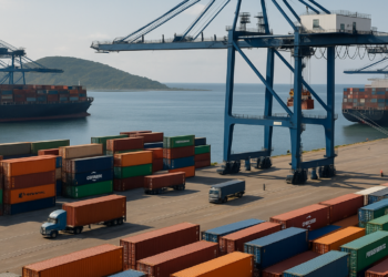 Puerto de Lázaro Cárdenas moviliza 15.5 millones de toneladas