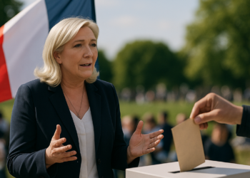 Le Pen arranca su campaña para la presidencia sin brazalete electrónico: "La decisión está en manos de los votantes"