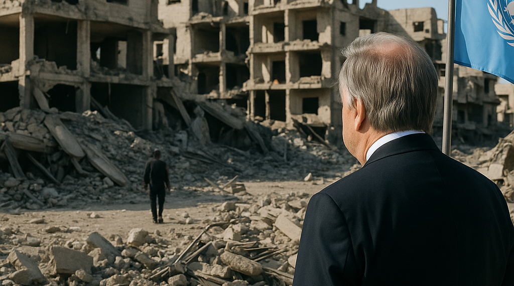 El jefe de la ONU pidió “mejoras tangibles” para la población siria tras su histórica visita a Damasco