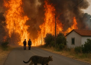 La "bola de fuego" que calcinó a decenas de personas en la 'carretera de la muerte' en un incendio en Portugal en 2017