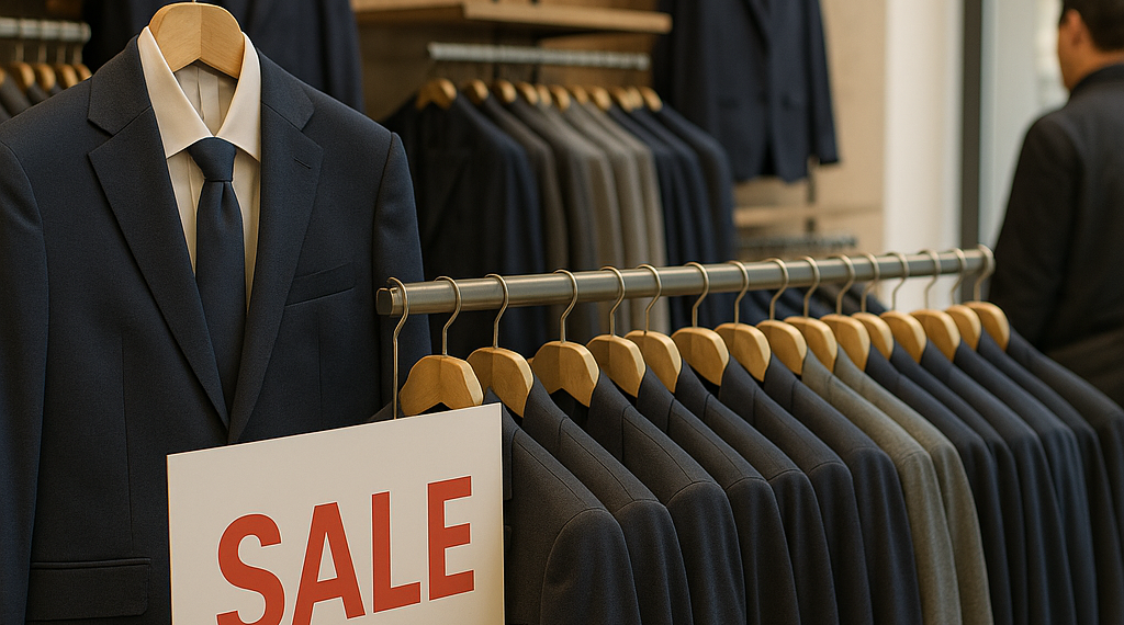 The Only Thing Better Than a Sharp Suit Is a Sharp Suit on Sale
