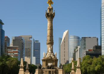 Alcanza el Ángel de la Independencia su máxima capacidad