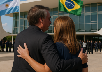 Los Bolsonaro hacen las paces a tiempo para recibir a Milei en Brasil