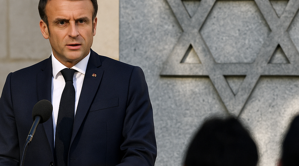 Emmanuel Macron advirtió sobre el resurgimiento de los “viejos demonios del antisemitismo” en Francia