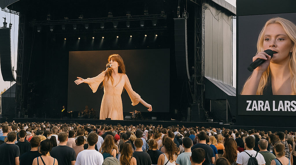Mad Cool vive el embrujo de Florence and The Machine y la masificación del  escenario de Zara Larsson