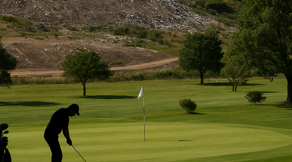 Malkins Bank: el campo de golf que nació sobre un vertedero industrial y esconde una crisis ambiental en Reino Unido