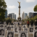 Protestan por desaparecidos en inmediaciones del Ángel