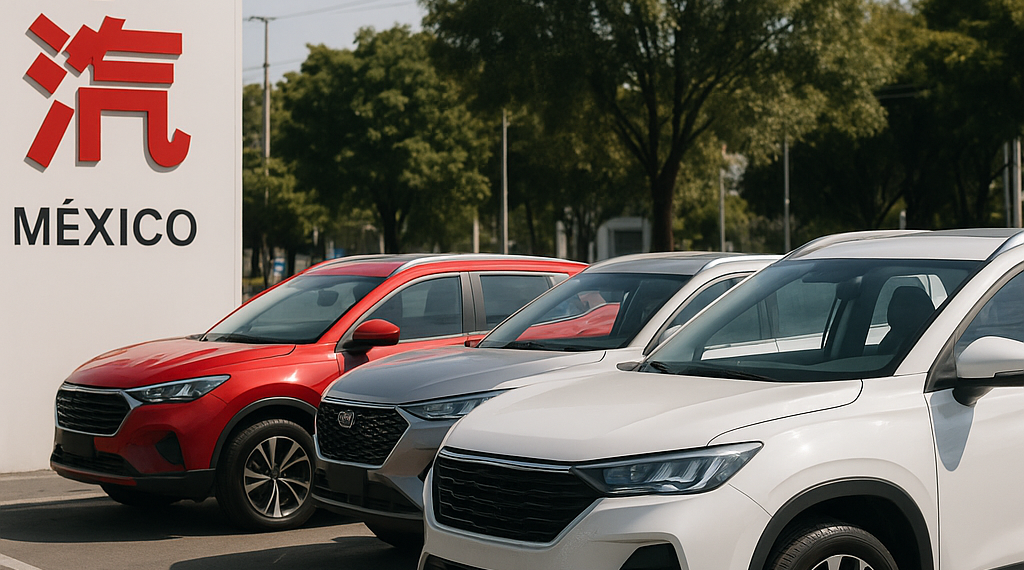 ¿Cuántas marcas de autos chinos hay en México? Lista completa 2026