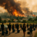 Más de 200.000 personas huyeron de los devastadores incendios forestales en Francia y España