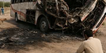 Al menos 40 muertos tras caer un autobús con exceso de pasajeros por un barranco en Pakistán