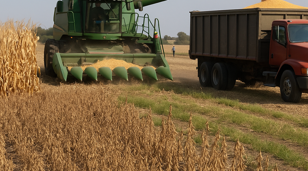Futuros maíz y soya en EU alcanzan máximos