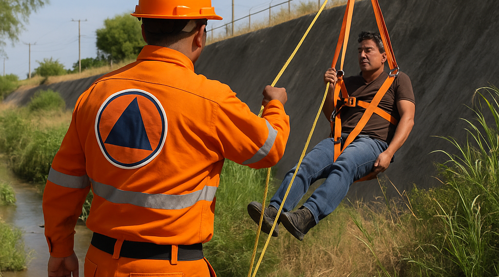 Fortalece Protección Civil Tamaulipas capacidad de respuesta con equipo para rescates acuáticos y terrestres